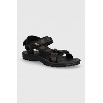 Jack Wolfskin sandale Wave Breaker femei, culoarea negru 4050291