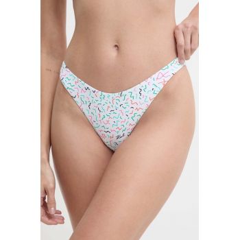 Karl Lagerfeld chiloti de baie culoarea alb de firma original