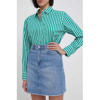 Pepe Jeans fustă din denim MINI SKIRT HW mini, dreaptă, PL901124MN9