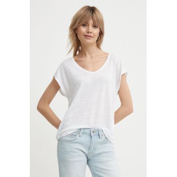 Pepe Jeans tricou de in LOTTIE culoarea alb, PL505821