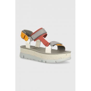 Camper sandale de piele Oruga Up femei, cu platforma, K201037-035