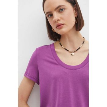 Medicine tricou femei, culoarea violet