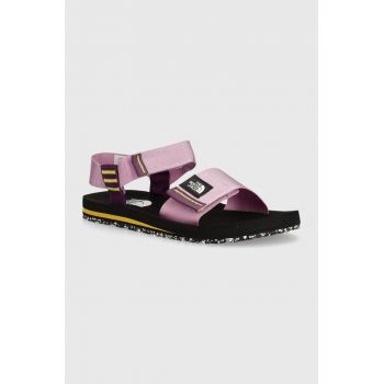 The North Face sandale SKEENA SANDAL femei, culoarea violet, NF0A46BFV8O1 ieftine