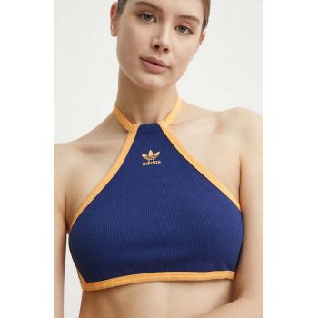 adidas Originals top femei, culoarea albastru marin, JH0612 de firma original