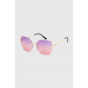 Answear Lab ochelari de soare femei, culoarea violet de firma originali