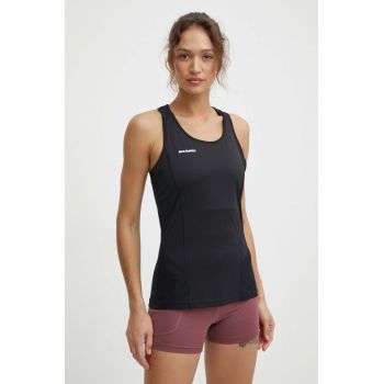 Mammut top sport Aenergy femei, culoarea negru