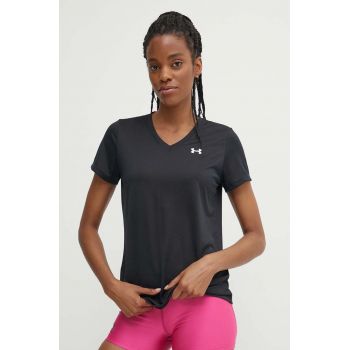 Under Armour tricou de antrenament Tech culoarea negru