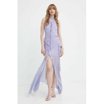Aniye By rochie culoarea violet, maxi, drept, 185217