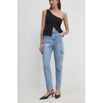 Answear Lab jeansi femei high waist de firma originali