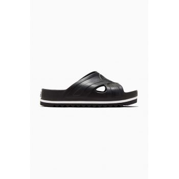 Converse papuci Ctas Lounge Sandal Lite Cx femei, culoarea negru, A06476C