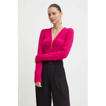 Morgan pulover MZIPA femei, culoarea roz, MZIPA de firma original