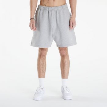 Nike Solo Swoosh Men's Fleece Shorts Dk Grey Heather/ White ieftin