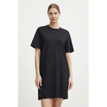 Peak Performance rochie culoarea negru, mini, oversize