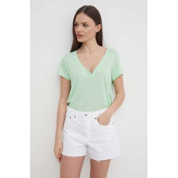 Pepe Jeans tricou de in LEIGHTON culoarea verde, PL505855 ieftin