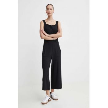 Protest salopeta Prtangelina culoarea negru, cold shoulder, 2613143