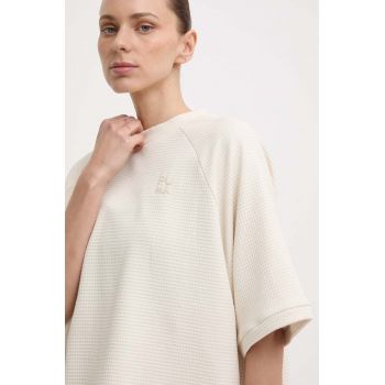 Puma tricou femei, culoarea bej, 624302