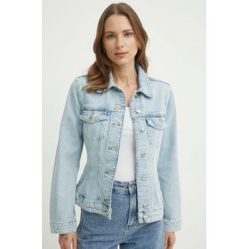Sisley geaca jeans femei, de tranzitie