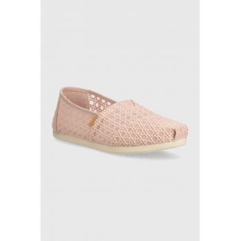 Toms tenisi Alpargata culoarea roz, 10020659