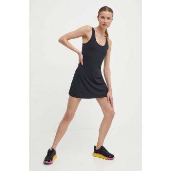 Under Armour rochie sport Motion culoarea negru, mini, mulata