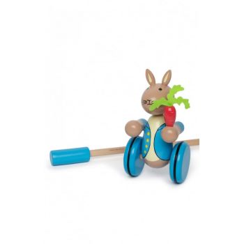 Jucarie de impins Peter Rabbit, , Orange Tree Toys de firma original