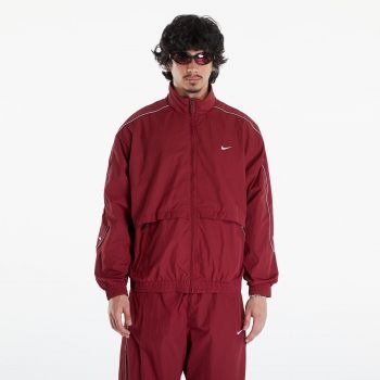 Nike Sportswear Solo Swoosh Men's Woven Track Jacket Team Red/ White
