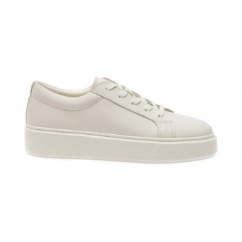 Pantofi casual ALDO albi, 13740413, din piele naturala de firma originali