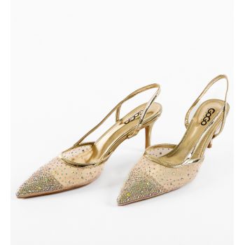 Pantofi dama Melite Aurii
