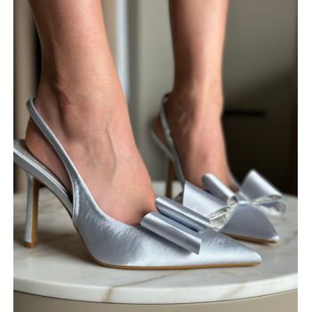 Pantofi dama Rodneys Argintii de firma originali