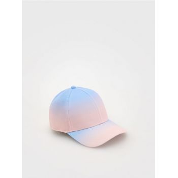 Reserved - GIRLS` PEAKED CAP - roz-pastel