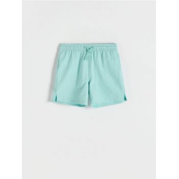Reserved - Pantaloni scurți de baie - turcoaz-pal de firma originala