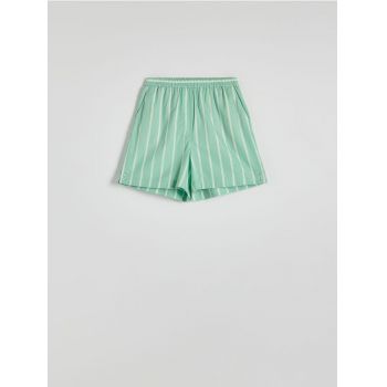Reserved - Pantaloni Scurți Pentru Femei - verde-deschis