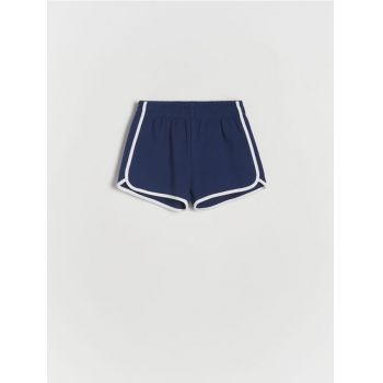 Reserved - Pantaloni scurți sport - bleumarin