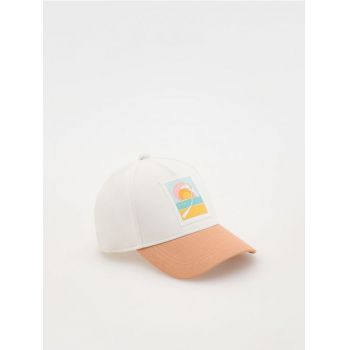 Reserved - Şapcă barbati - crem ieftine