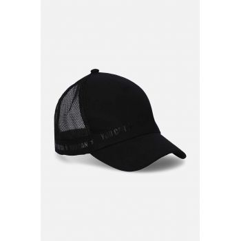 Coccodrillo șapcă de baseball pentru copii culoarea negru, neted