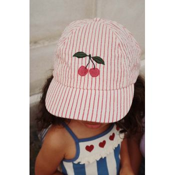 Konges Sløjd șapcă de baseball pentru copii culoarea rosu, modelator