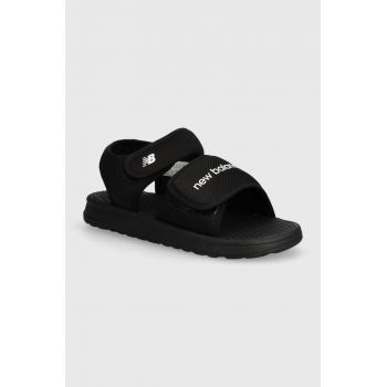 New Balance sandale copii SYA750A3 culoarea negru ieftine