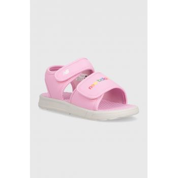 New Balance sandale copii SYA750C3 culoarea roz