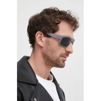 Armani Exchange ochelari de soare barbati, culoarea gri de firma originali