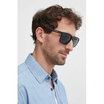 Armani Exchange ochelari de soare barbati, culoarea negru, 0AX4145S de firma originali