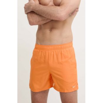 Nike pantaloni scurti de baie culoarea portocaliu de firma original