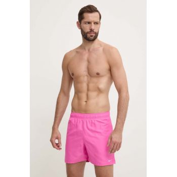 Nike pantaloni scurti de baie culoarea roz ieftin