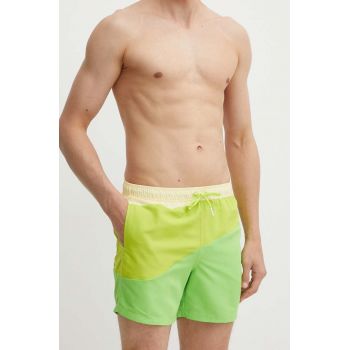 United Colors of Benetton pantaloni scurti de baie culoarea verde ieftin