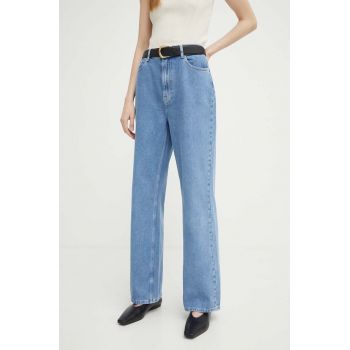 2NDDAY jeansi 2ND Rodet TT - Classic Denim femei high waist, 2000762903 de firma originali