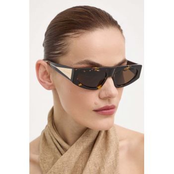 Bottega Veneta ochelari de soare femei, culoarea maro, BV1277S