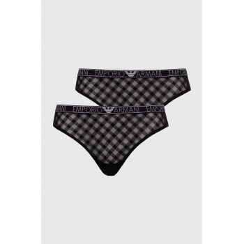 Emporio Armani Underwear chiloti culoarea negru, 162948 4R208