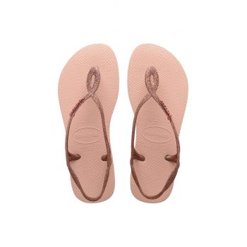 Havaianas sandale LUNA PREMIUM II femei, culoarea roz, 4146130.0076 ieftine