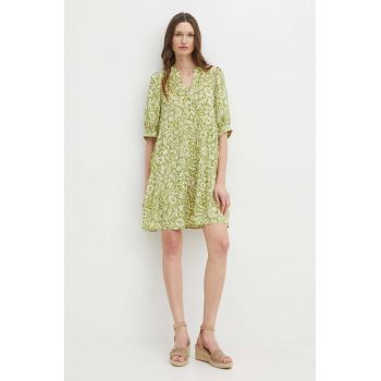 Medicine rochie culoarea verde, mini, oversize