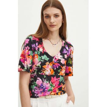 Medicine tricou femei, culoarea negru