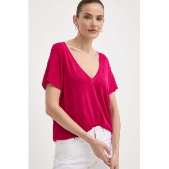Morgan pulover MCOACH femei, culoarea roz, light, MCOACH ieftin