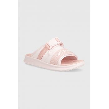 New Balance papuci SWA330N3 femei, culoarea roz, SWA330N3